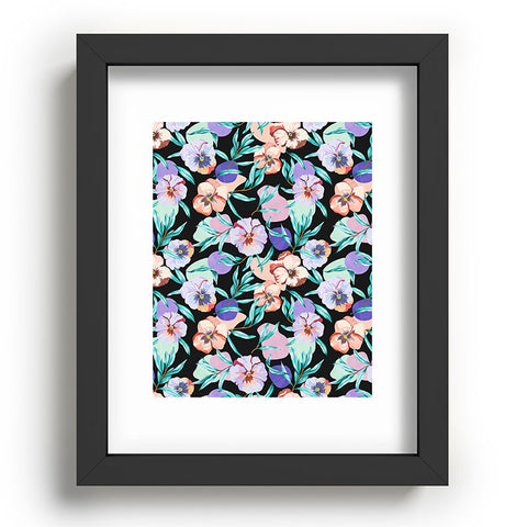 Marta Barragan Camarasa Dark nice tropical garden B Recessed Framing Rectangle