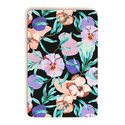 Marta Barragan Camarasa Dark nice tropical garden B Cutting Board Rectangle