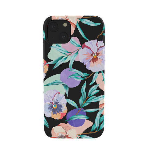 Marta Barragan Camarasa Dark nice tropical garden B Phone Case