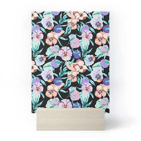 Marta Barragan Camarasa Dark nice tropical garden B Mini Art Print