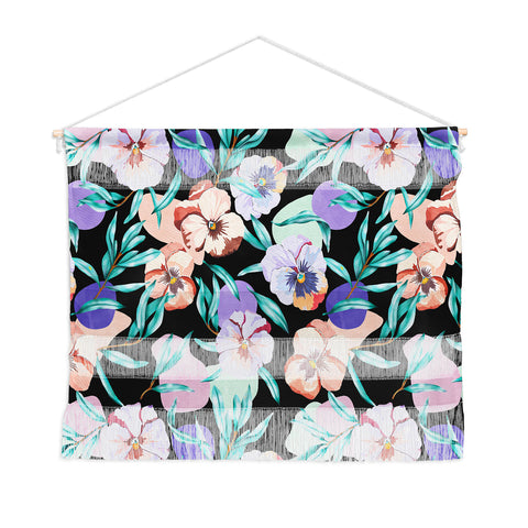 Marta Barragan Camarasa Dark nice tropical garden B Wall Hanging Landscape