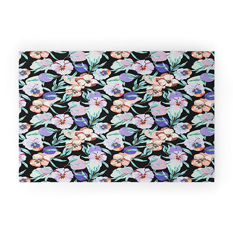Marta Barragan Camarasa Dark nice tropical garden B Welcome Mat