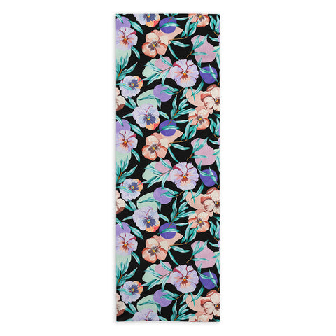 Marta Barragan Camarasa Dark nice tropical garden B Yoga Towel