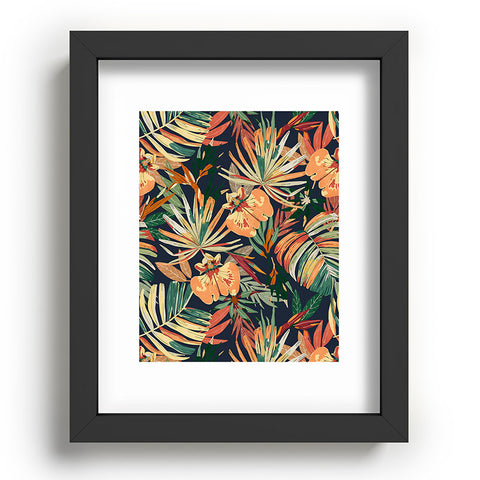 Marta Barragan Camarasa Dark tropical botanical wild A Recessed Framing Rectangle