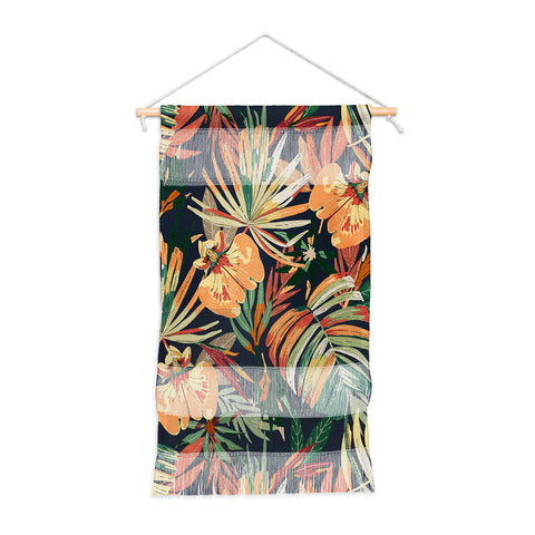 Marta Barragan Camarasa Dark tropical botanical wild A Wall Hanging Portrait