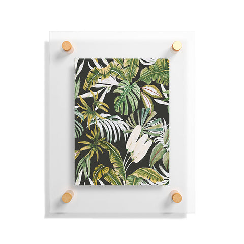 Marta Barragan Camarasa Dark watercolor jungle 1 Floating Acrylic Print