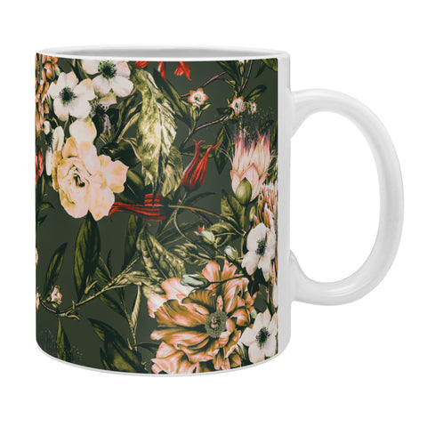 Marta Barragan Camarasa Dark wild floral 03 Coffee Mug