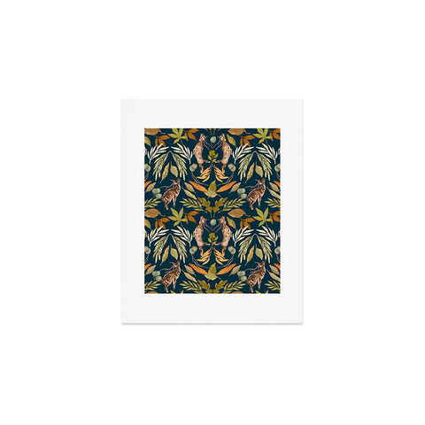 Marta Barragan Camarasa Deer in the wild forest D4 Art Print