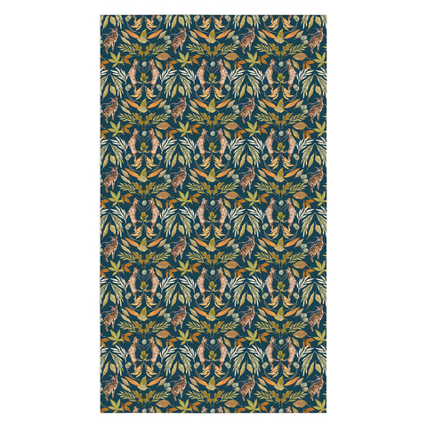 Marta Barragan Camarasa Deer in the wild forest D4 Tablecloth