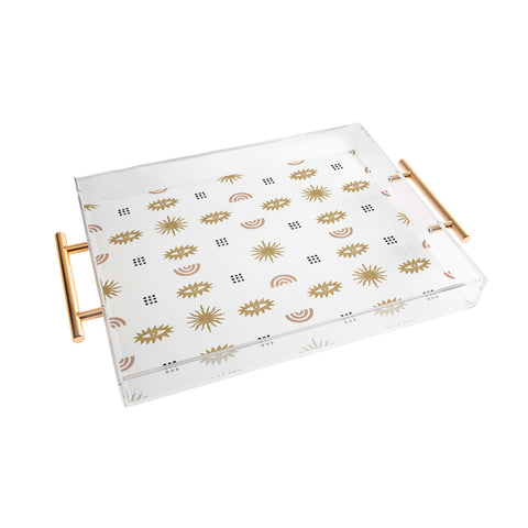 Marta Barragan Camarasa Desert boho IV Acrylic Tray