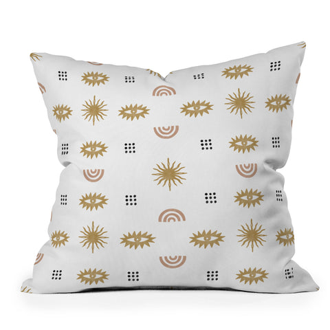 Marta Barragan Camarasa Desert boho IV Outdoor Throw Pillow
