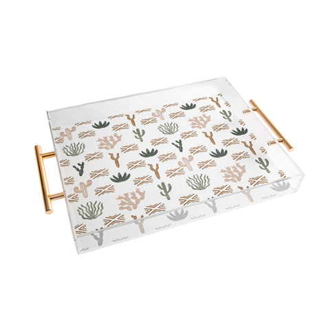Marta Barragan Camarasa Desert boho V Acrylic Tray