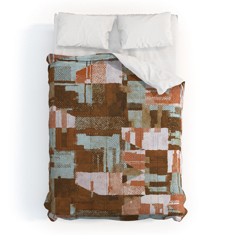 Marta Barragan Camarasa Desert textile cutout pattern Comforter