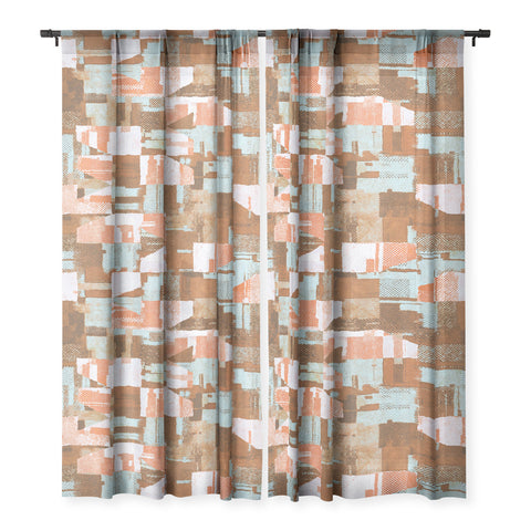 Marta Barragan Camarasa Desert textile cutout pattern Sheer Non Repeat