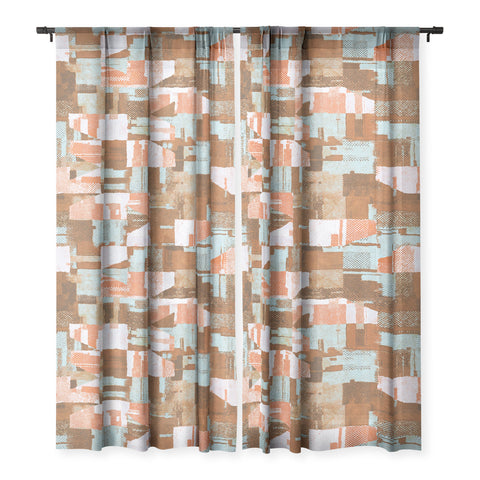 Marta Barragan Camarasa Desert textile cutout pattern Sheer Non Repeat