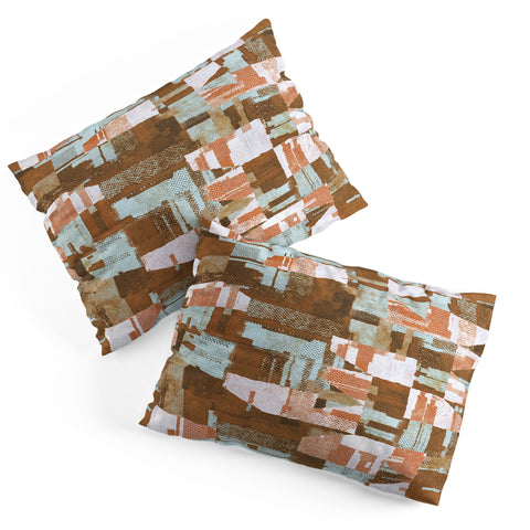 Marta Barragan Camarasa Desert textile cutout pattern Pillow Shams