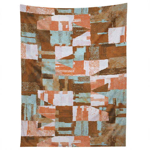 Marta Barragan Camarasa Desert textile cutout pattern Tapestry
