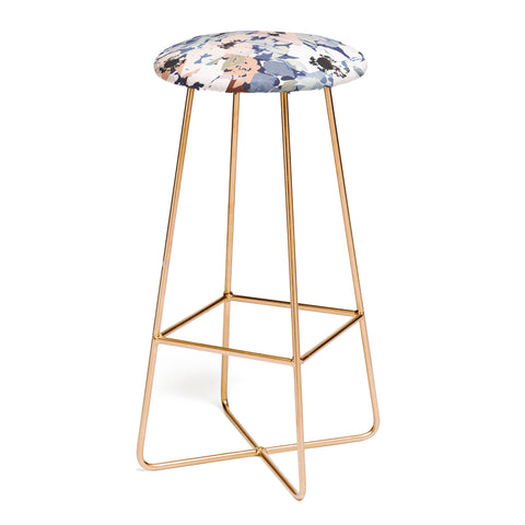 Marta Barragan Camarasa Distorted garden tiles 3M Bar Stool