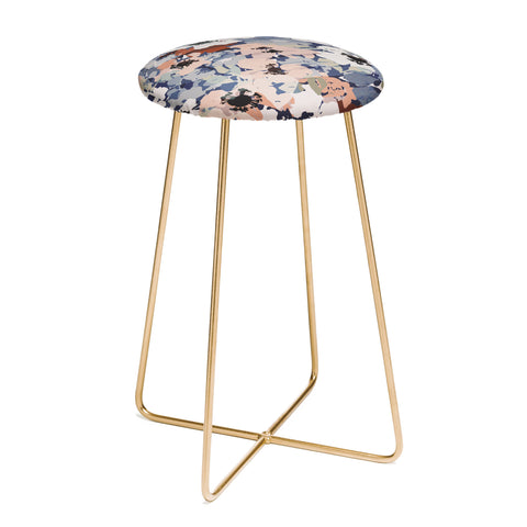 Marta Barragan Camarasa Distorted garden tiles 3M Counter Stool