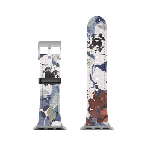 Marta Barragan Camarasa Distorted garden tiles 3M Apple Watch Band