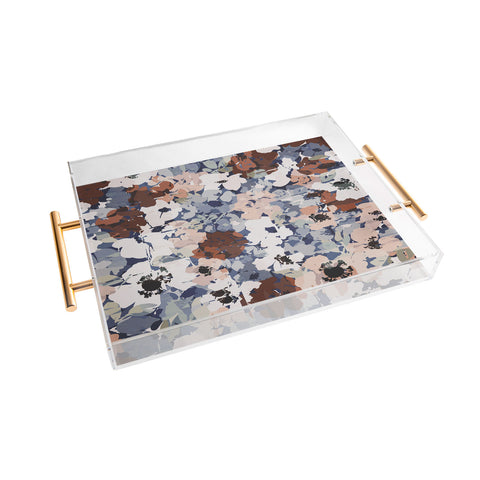 Marta Barragan Camarasa Distorted garden tiles 3M Acrylic Tray