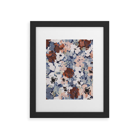 Marta Barragan Camarasa Distorted garden tiles 3M Framed Art Print