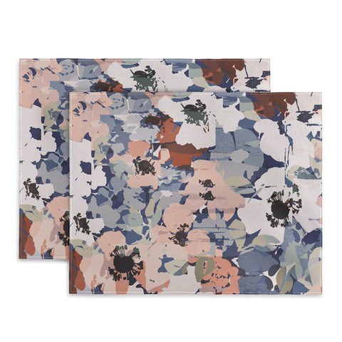 Marta Barragan Camarasa Distorted garden tiles 3M Placemat