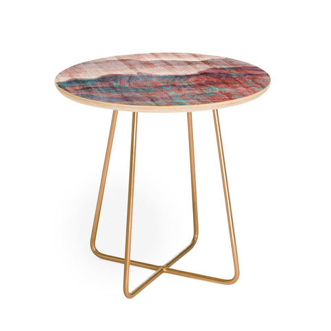 Marta Barragan Camarasa Distressed native style A Round Side Table