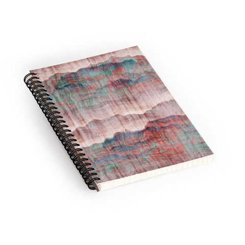 Marta Barragan Camarasa Distressed native style A Spiral Notebook