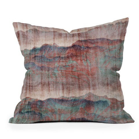 Marta Barragan Camarasa Distressed native style A Outdoor Throw Pillow