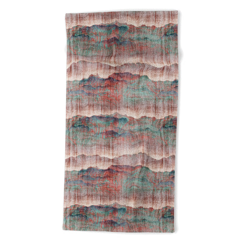 Marta Barragan Camarasa Distressed native style A Beach Towel