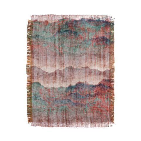 Marta Barragan Camarasa Distressed native style A Throw Blanket