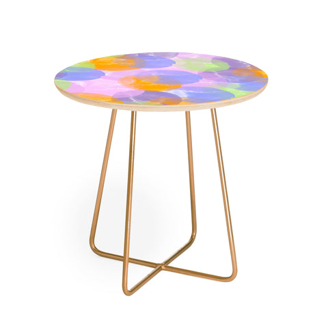 Marta Barragan Camarasa Dots summer colors A Round Side Table