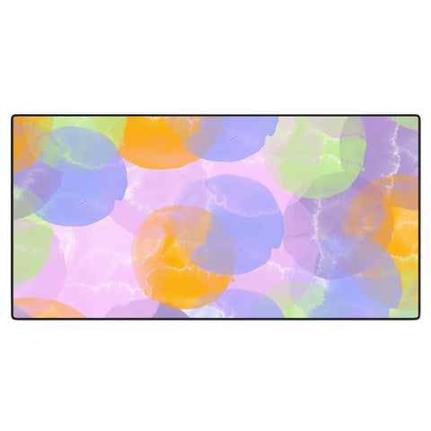 Marta Barragan Camarasa Dots summer colors A Desk Mat