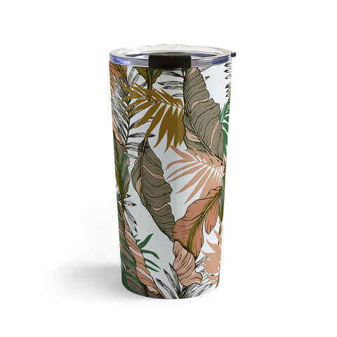 Marta Barragan Camarasa Drawing of wild tropical jungle I Travel Mug