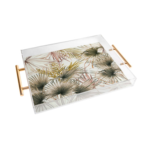 Marta Barragan Camarasa Dream jungle paradise 22 Acrylic Tray