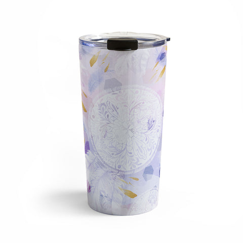 Marta Barragan Camarasa Dreamcatcher with geometric Travel Mug