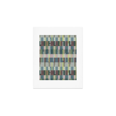Marta Barragan Camarasa Dynamic Linear Blocks Art Print