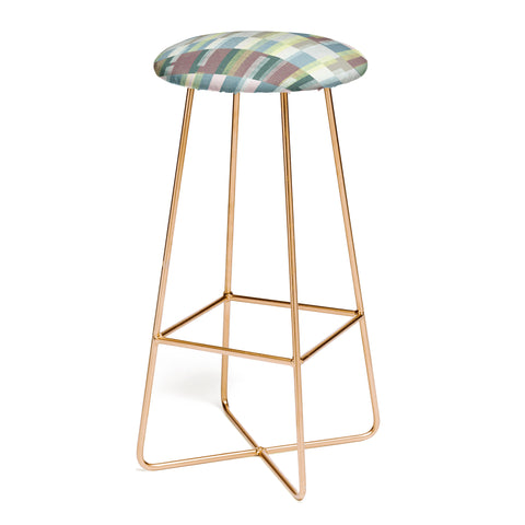 Marta Barragan Camarasa Dynamic Linear Blocks Bar Stool