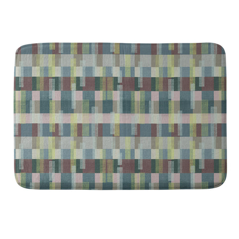 Marta Barragan Camarasa Dynamic Linear Blocks Memory Foam Bath Mat