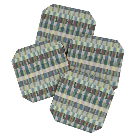 Marta Barragan Camarasa Dynamic Linear Blocks Coaster Set