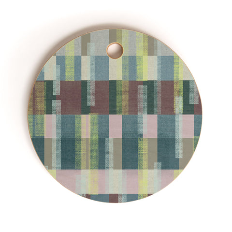 Marta Barragan Camarasa Dynamic Linear Blocks Cutting Board Round