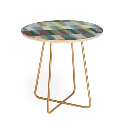 Marta Barragan Camarasa Dynamic Linear Blocks Round Side Table