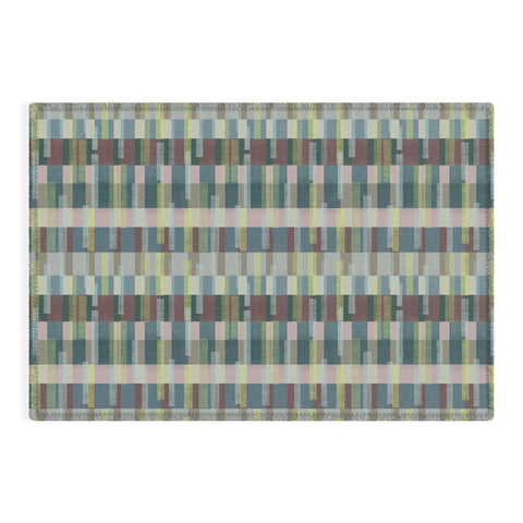 Marta Barragan Camarasa Dynamic Linear Blocks Outdoor Rug