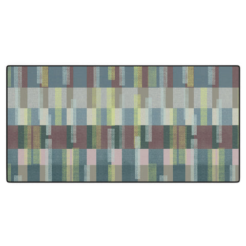 Marta Barragan Camarasa Dynamic Linear Blocks Desk Mat