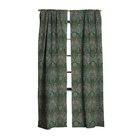 Marta Barragan Camarasa Enchanted Woodland Oasis Blackout Window Curtain