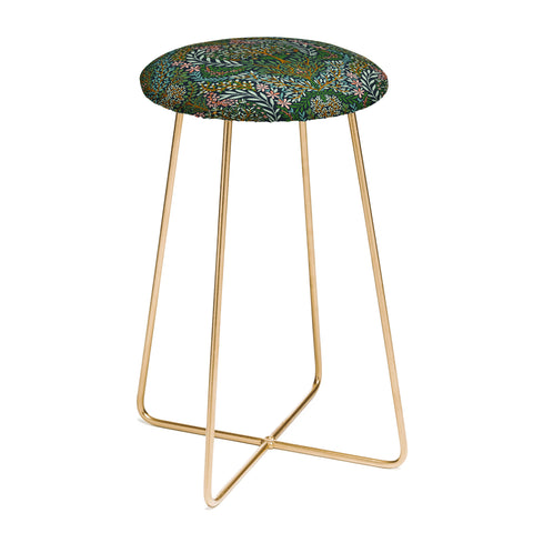 Marta Barragan Camarasa Enchanted Woodland Oasis Counter Stool