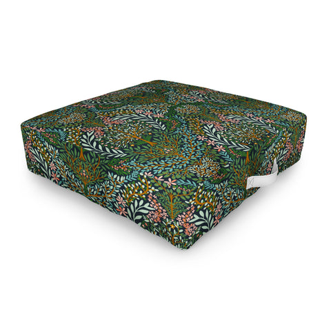 Marta Barragan Camarasa Enchanted Woodland Oasis Outdoor Floor Cushion