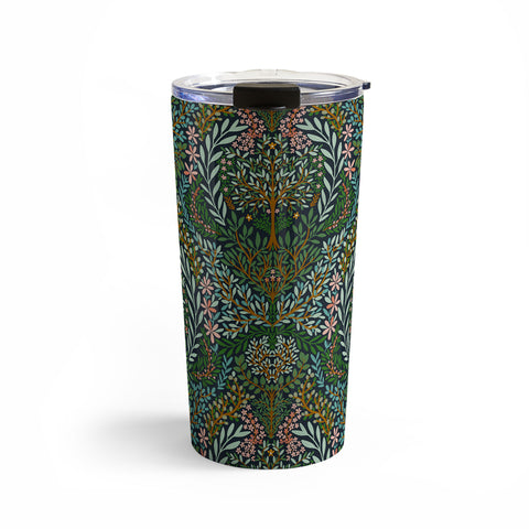 Marta Barragan Camarasa Enchanted Woodland Oasis Travel Mug
