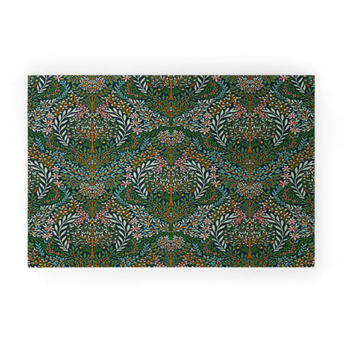 Marta Barragan Camarasa Enchanted Woodland Oasis Welcome Mat